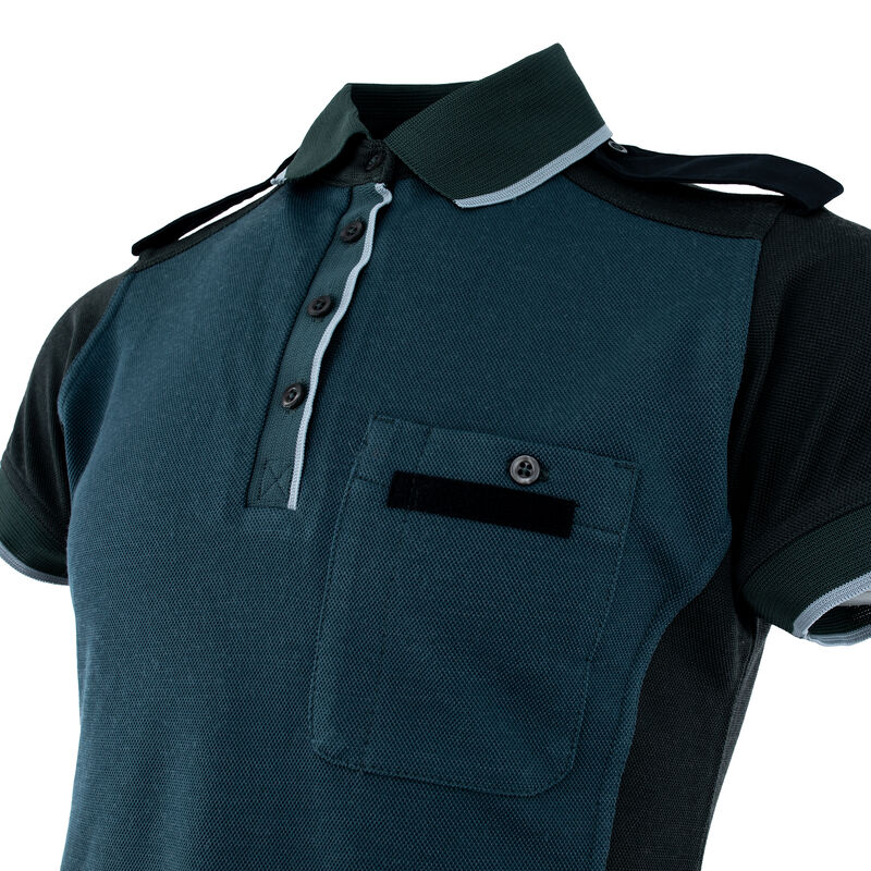 Dutch Blue & Green Short Sleeve Polo Shirt | Issued, , large image number 4